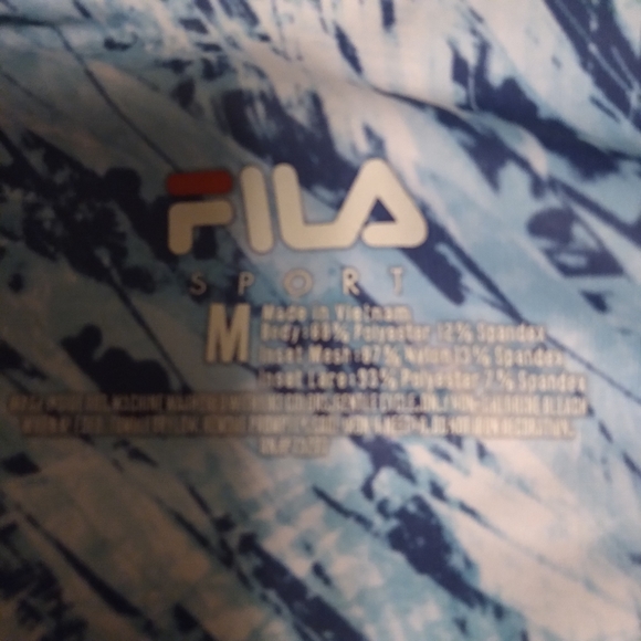 Women's Fila Sport Mesh and Jacquard Capris, Size: Medium - Picture 4 of 7